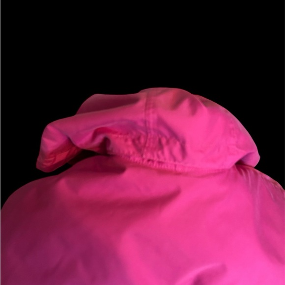 Lands' End Raspberry Pink Trench Coat - Picture 5 of 8